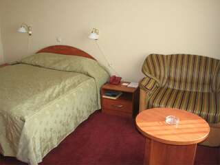 Гостиница Евротель Центральный Екатеринбург Стандартный номер с кроватью размера «king-size»-9